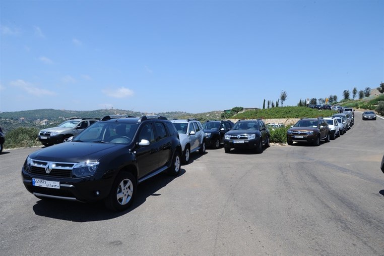 Renault Duster at Ixsir Winery